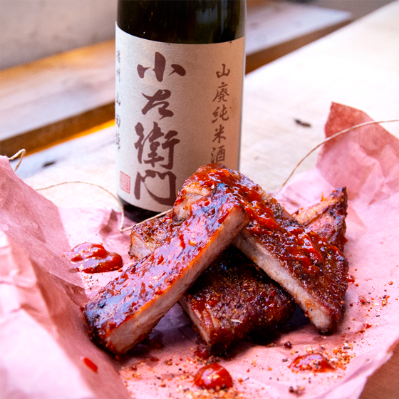 BBQ mit Sake