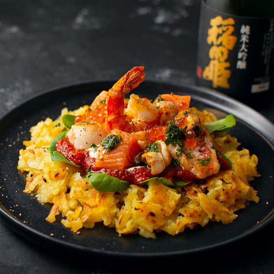 MEIKEL'S KITCHEN | Rösti, Meeresfrüchten & Sake